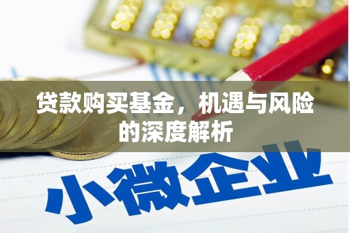 怀远贷款购买基金，机遇与风险的深度解析