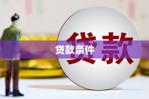 怀远贷款条件