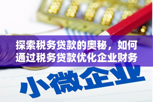 怀远探索税务贷款的奥秘，如何通过税务贷款优化企业财务