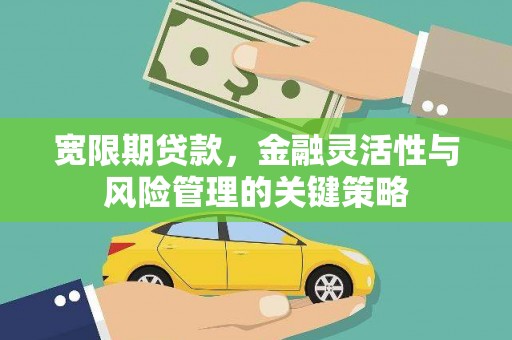 怀远宽限期贷款，金融灵活性与风险管理的关键策略