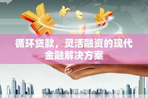 怀远循环贷款，灵活融资的现代金融解决方案