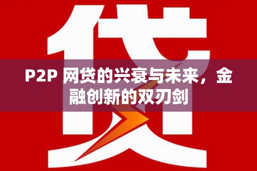 怀远P2P 网贷的兴衰与未来，金融创新的双刃剑