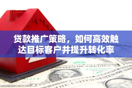 怀远贷款推广策略，如何高效触达目标客户并提升转化率