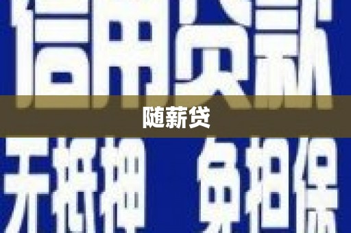 怀远随薪贷