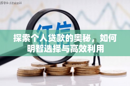 怀远探索个人贷款的奥秘，如何明智选择与高效利用