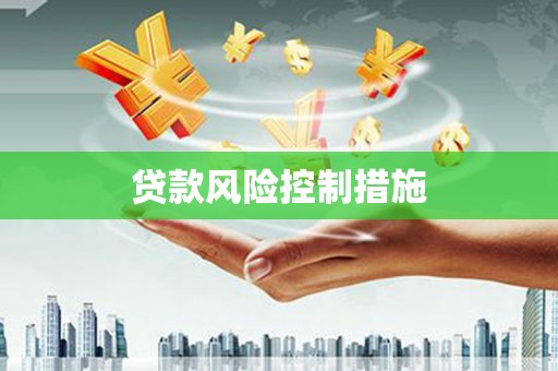 怀远贷款风险控制措施