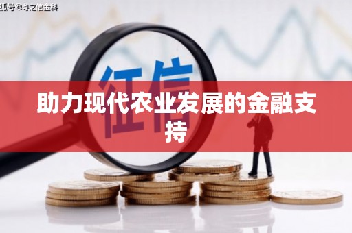 怀远助力现代农业发展的金融支持